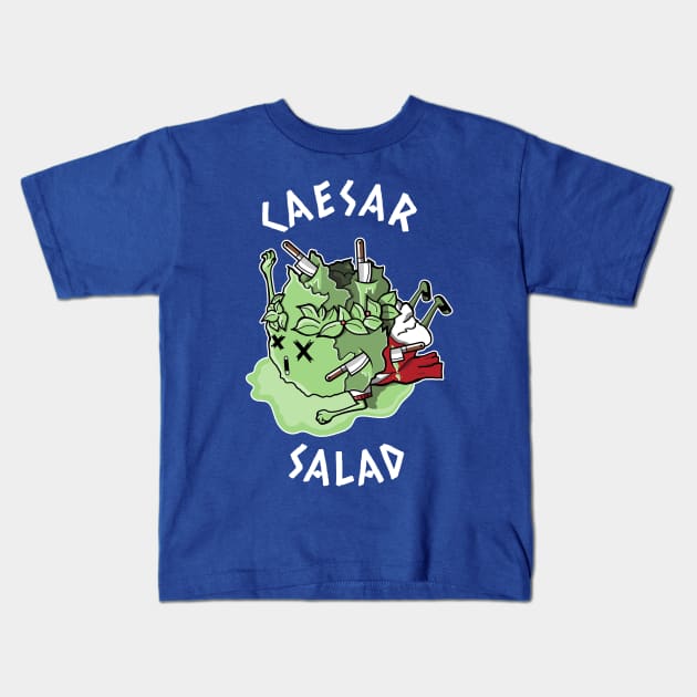Caesar Salad Kids T-Shirt by ShirtBricks